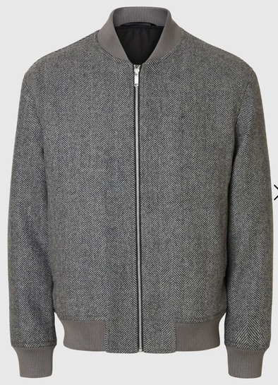Bomber in misto lana Selected