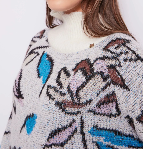Maglia in misto lana jacquard Gaudì