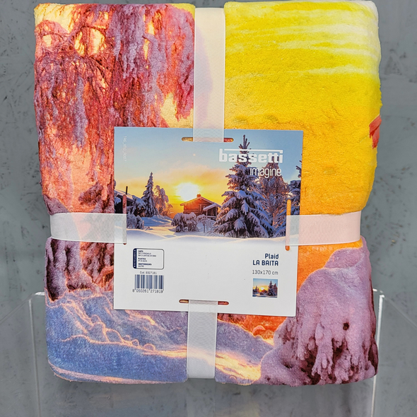 Plaid Immagine Bassetti La baita