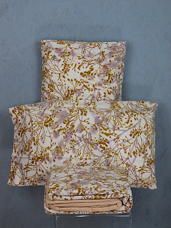 Completo lenzuola letto matrimoniale Zucchi Dorado Flanella