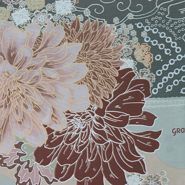 Completo lenzuola matrimoniale Bassetti Granfoulard Butterfly
