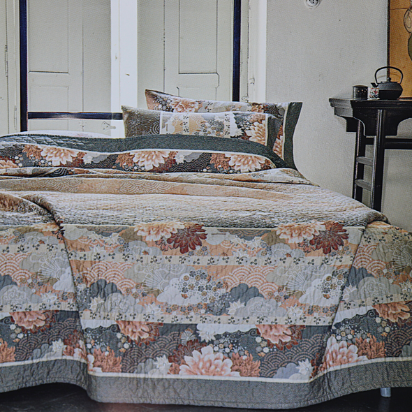 Completo lenzuola matrimoniale Bassetti Granfoulard Butterfly