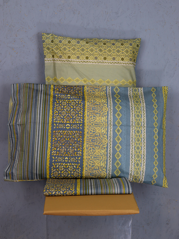 Completo lenzuola matrimoniale Bassetti Granfoulard Algeri