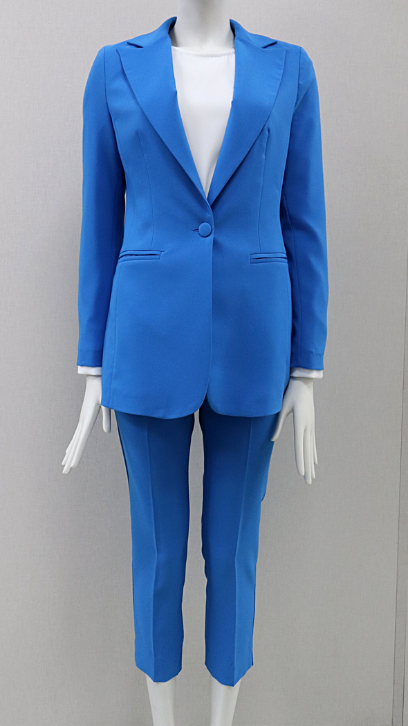 Tailleur Rinascimento bluette